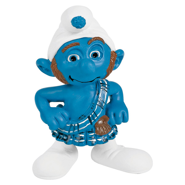 Figurine Schtroumpf Costaud