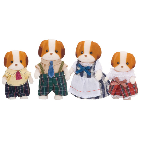 Sylvanian Families - 5000 - La famille chien chiffon