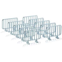 Set de 10 barrières métalliques