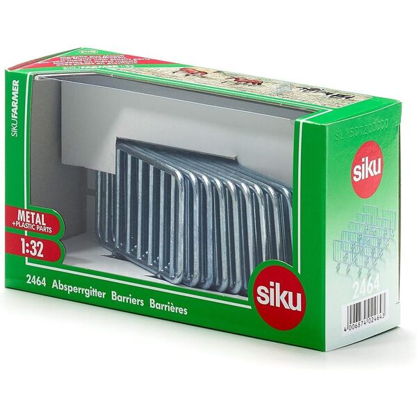 Set de 10 barrières métalliques