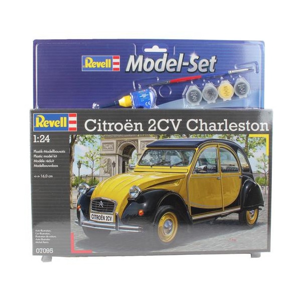 Maquette set Citroen 2CV Charleston