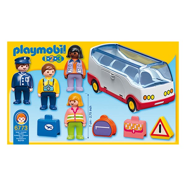 6773 - Autocar de voyage - Playmobil 1.2.3