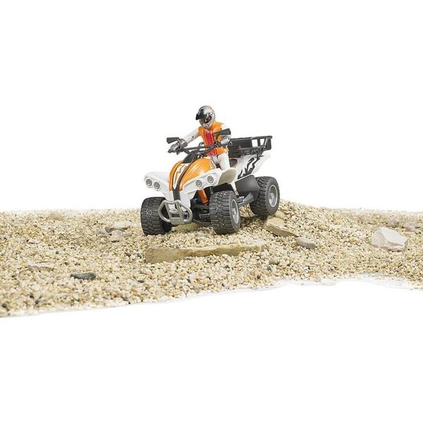 Quad avec pilote