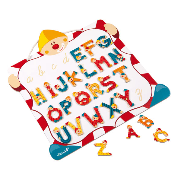Tableau ABC Clown Magnet