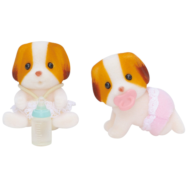 Sylvanian Families - 5083 - Set jumeaux chiens chiffon