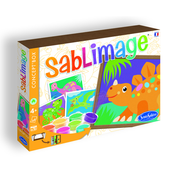 Sablimage Dinosaures