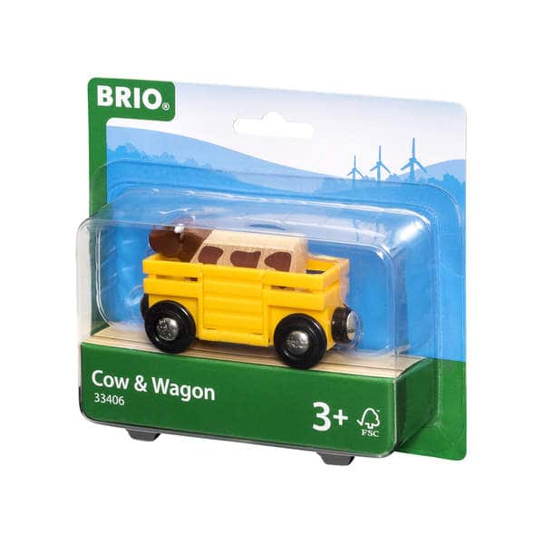 Brio 33406-Wagon transport de bétail