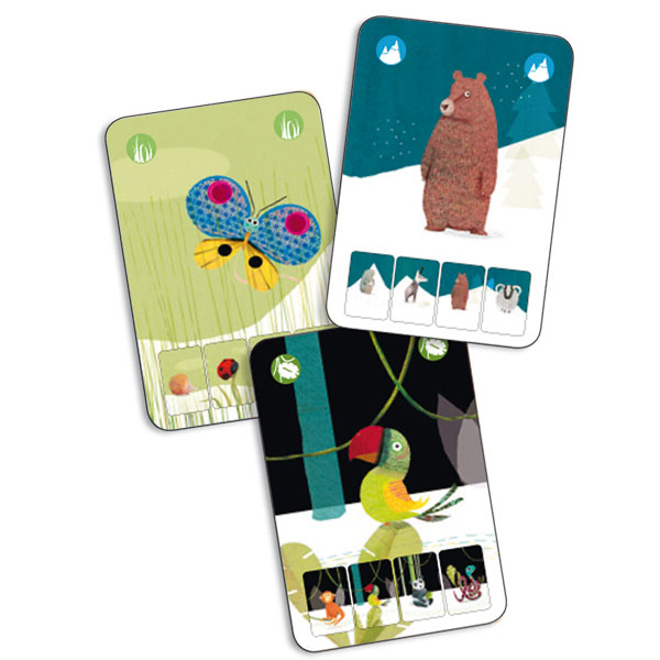 Jeu de 7 Familles Mini Nature