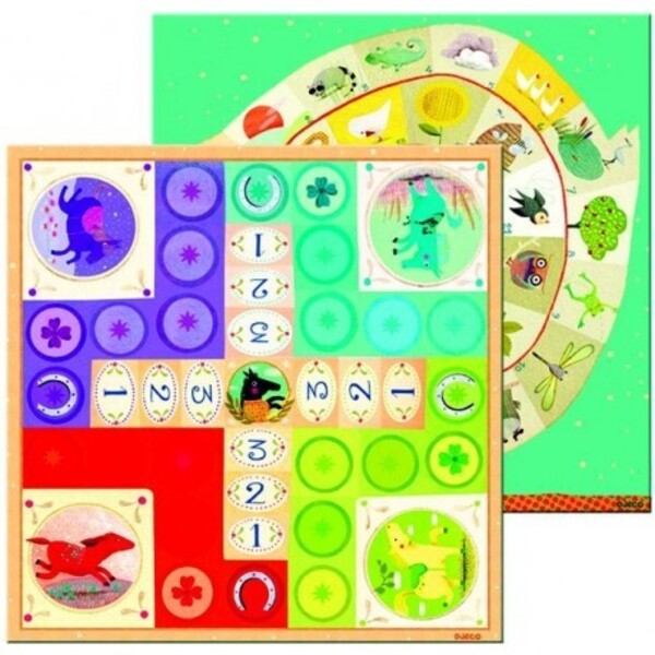 Jeux de l Oie et Petits Chevaux 