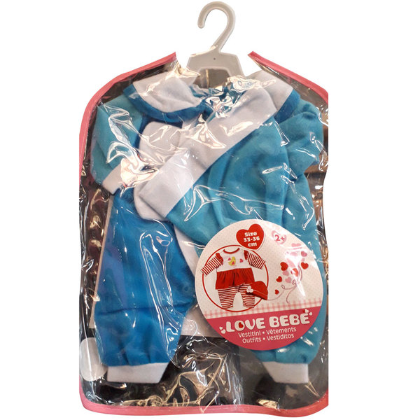 Vêtement de poupée 33-36 cm vendu à l'unité LOVE BEBE : King Jouet,  Accessoires poupons LOVE BEBE - Poupées Poupons