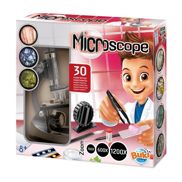 Microscope 30 expériences Buki : King Jouet, Jeux scientifiques Buki - Jeux  et jouets éducatifs