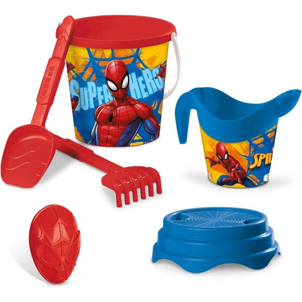 Seau garni 17 cm - spiderman