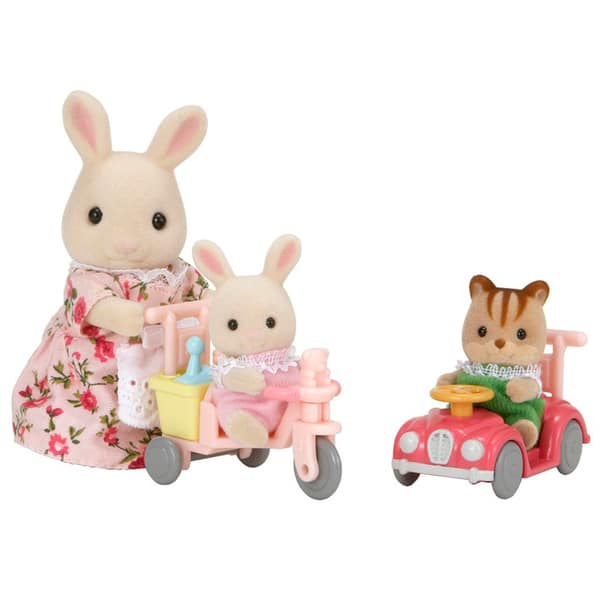 Sylvanian Families - 5040 - Le tricycle et mini voiture bébés