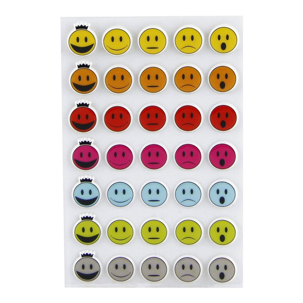 Stickers smileys appréciations