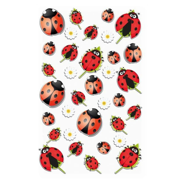 Stickers coccinelles