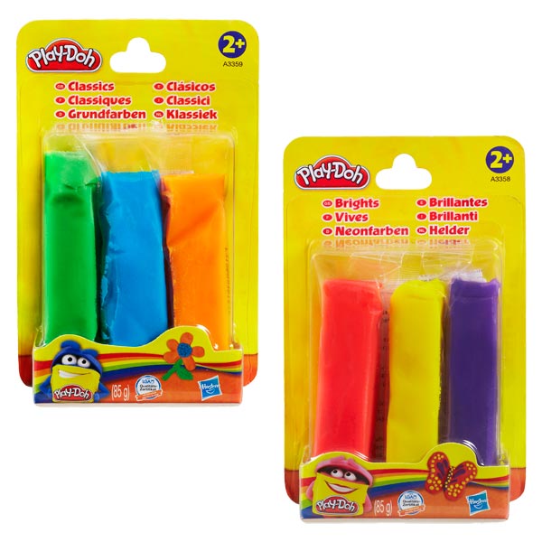 Play Doh Pack de 3 bâtonnets