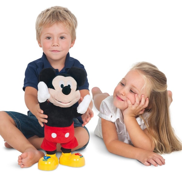 Peluche à fonction Mickey Contes et chansons 35 cm - Disney