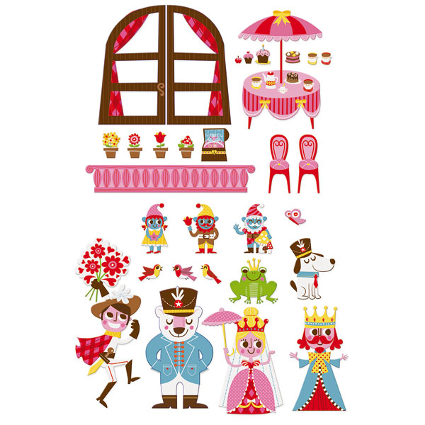 Magneti stick princesse
