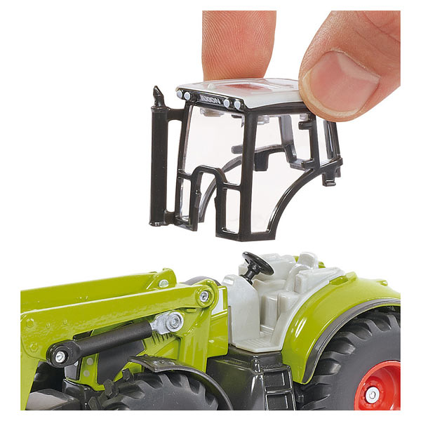 Tracteur Claas Axion 850 avec chargeur frontal