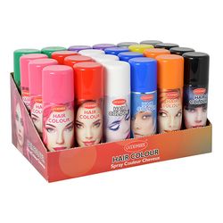 Laque à cheveux orange