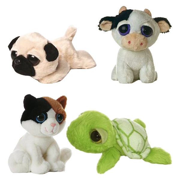 Peluche animal domestique 15 cm