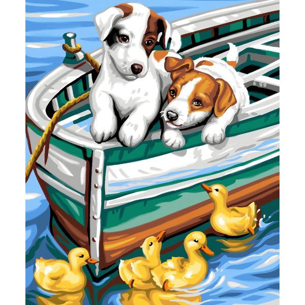 Peinture aux numéros Chiens