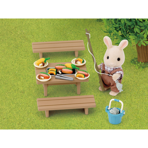 Sylvanian Families - 5091 - Coffret barbecue pêcheur