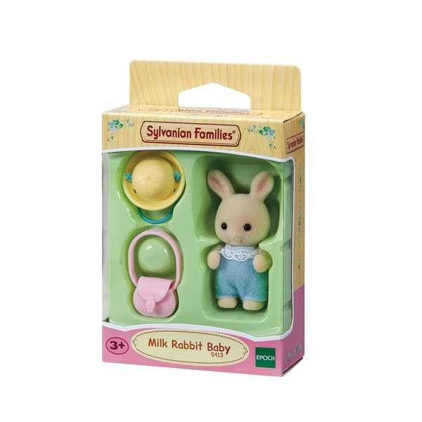 Sylvanian Families - 5413 - Bébé lapin crème 