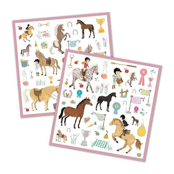 Stickers chevaux