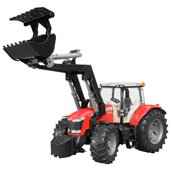 Tracteur Massey Ferguson 7600 avec chargeur frontal