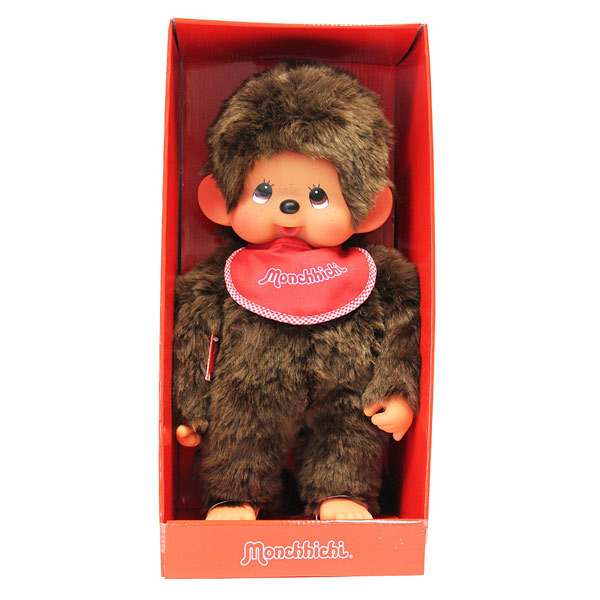 Peluche Monchhichi garçon rouge 4