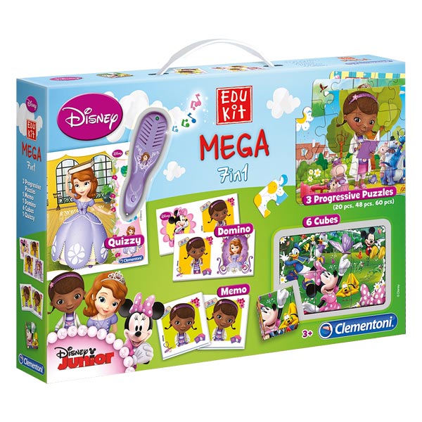 Mega Edukit 7 en 1 Disney Fille Clementoni | King Jouet France ...