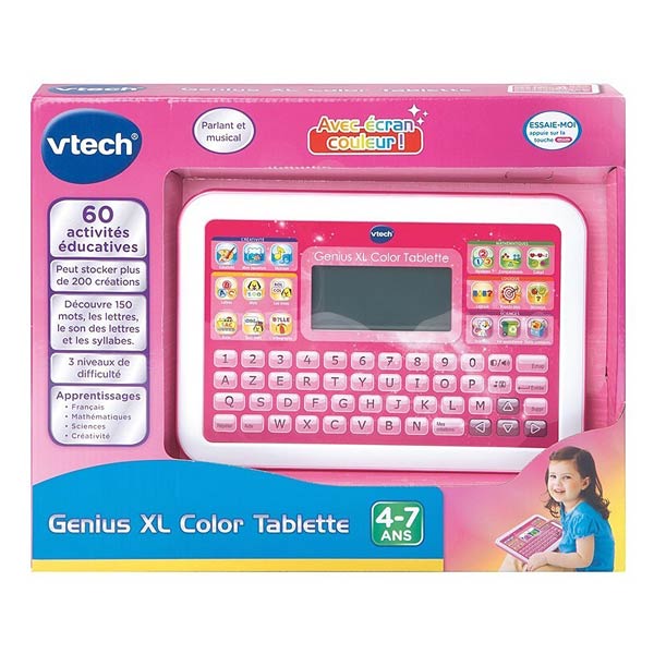 Tablette rose Genius XL color