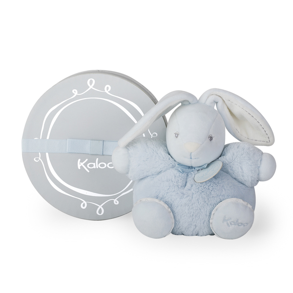 Doudou P tit Lapin Bleu 18 cm Perle