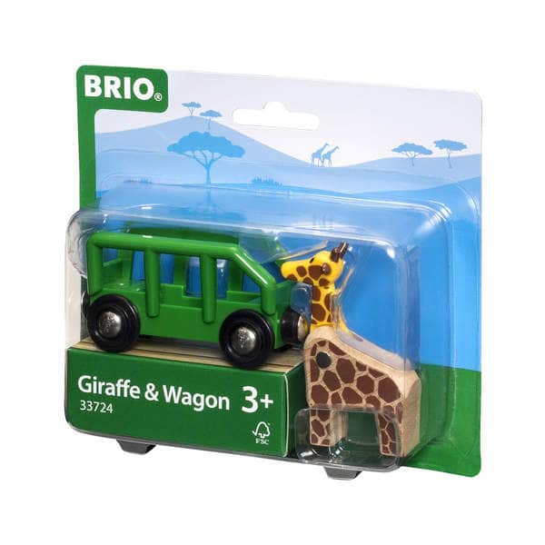 BRIO 33724 - Wagon Girafe