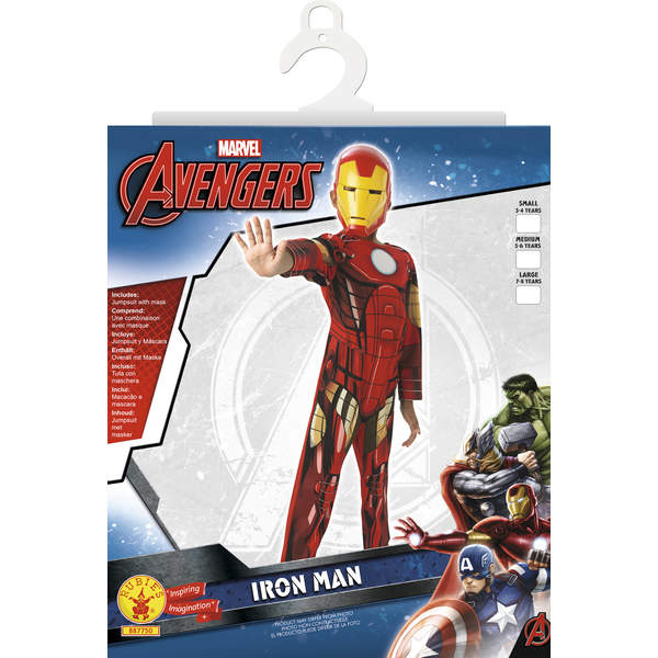 Déguisement Iron Man taille 7/8 ans