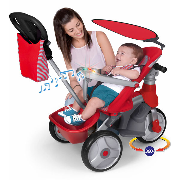 Baby trike premium Feber King Jouet Suisse, Porteurs Jouets à