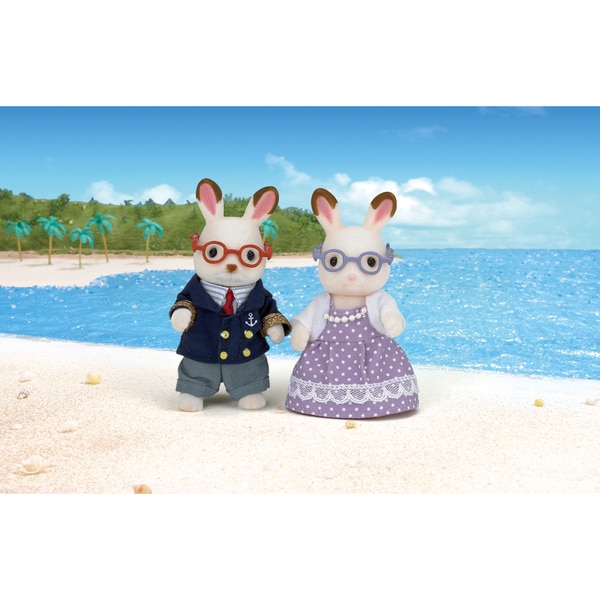 Sylvanian Families - 5190 - Grands parents Lapin Chocolat