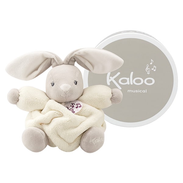 Plume Doudou musical lapin