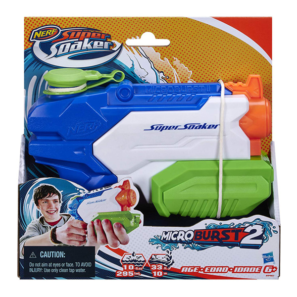 Pistolet à eau Super Soaker Micro Burst II