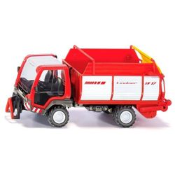 Lindner Unitrac avec wagon de chargement