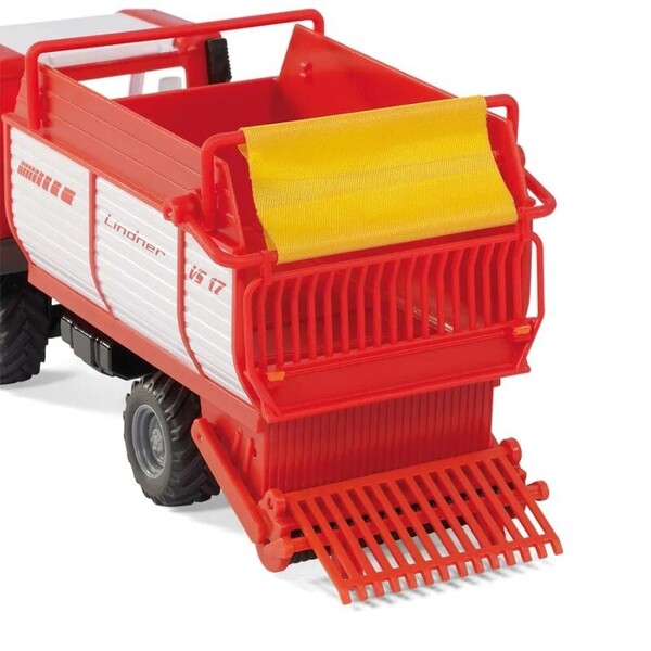 Lindner Unitrac avec wagon de chargement