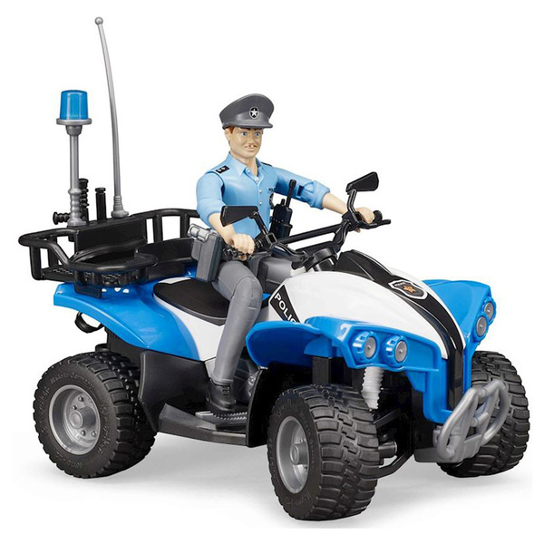 Quad avec Policier