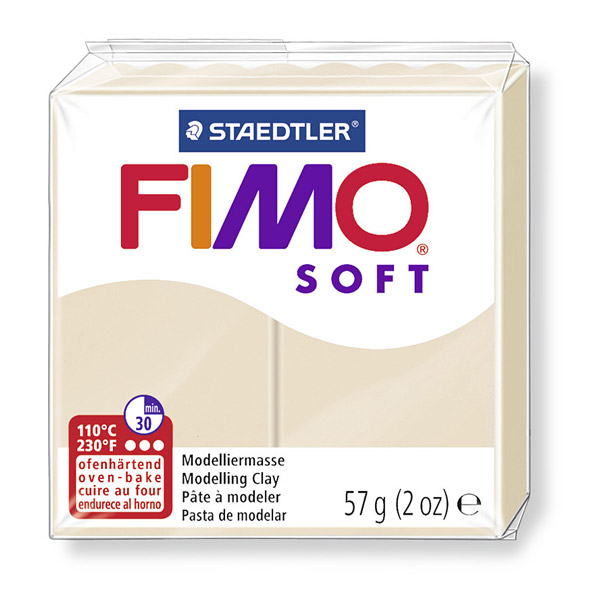 Pâte Fimo soft sahara 57 g