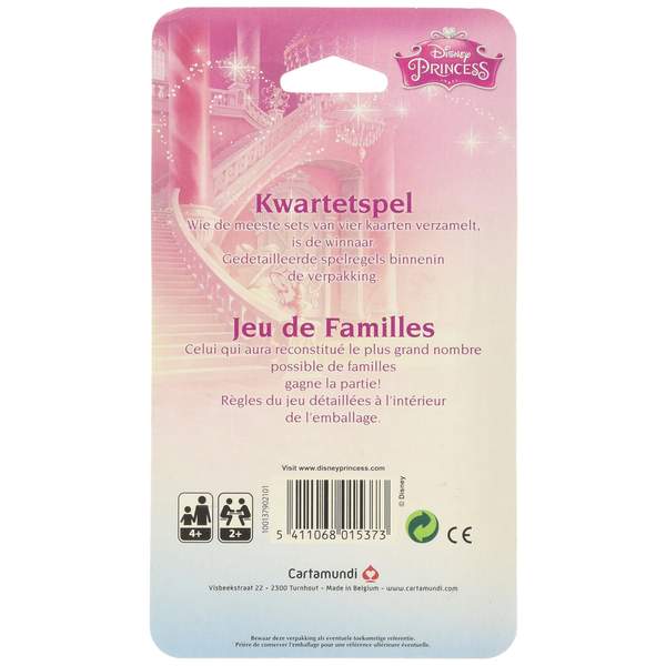 Jeu de 7 familles Disney Princesses