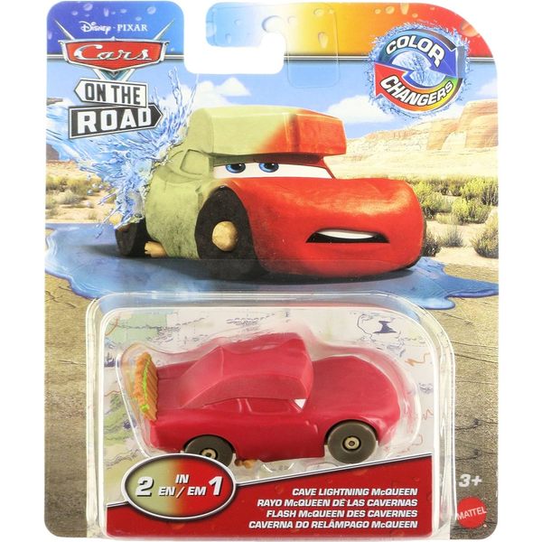 Voiture Cars Color Changers - Flash McQueen des Cavernes rouge