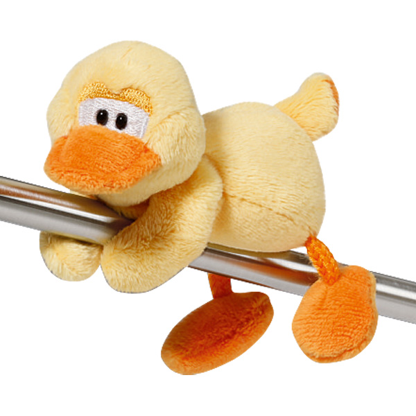 Peluche magnétique canard 12 cm