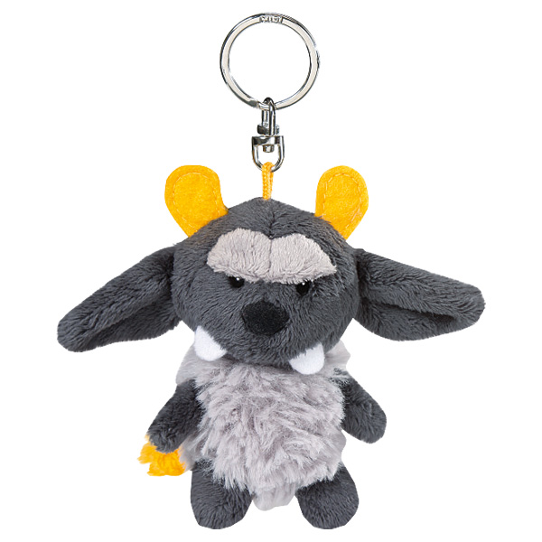 Porte Clés Monstre Gris 10 cm
