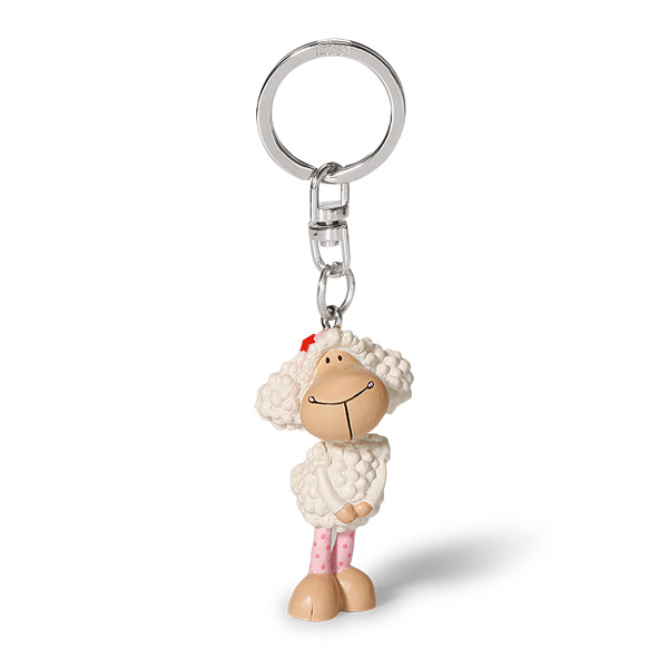 Porte-clés mouton Jolly Sue