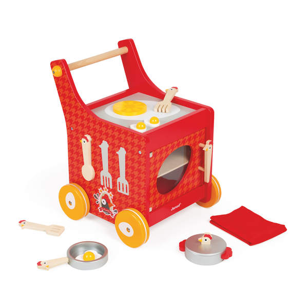 Chariot de cuisine The French Cocotte en bois